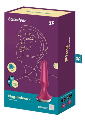 Satisfyer Plug-ilicious 2 App Controlled Vibrating Anal Plug - Body Wands