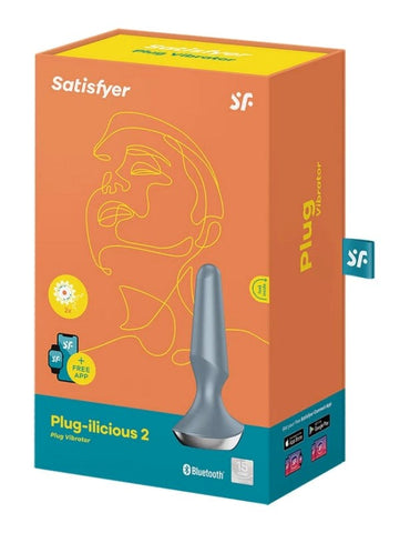 Satisfyer Plug-ilicious 2 App Controlled Vibrating Anal Plug - Body Wands