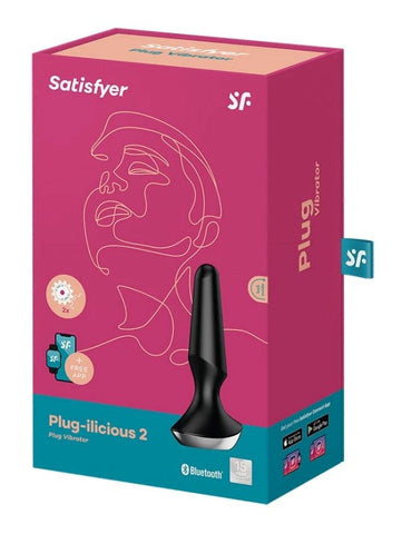 Satisfyer Plug-ilicious 2 App Controlled Vibrating Anal Plug - Body Wands