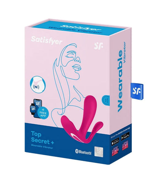 Satisfyer Top Secret + App Connect Sensual G Spot Vibrator - Love Eggs and Kegel Exercisers
