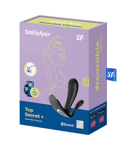 Satisfyer Top Secret + App Connect Sensual G Spot Vibrator - Love Eggs and Kegel Exercisers