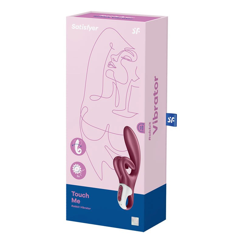 Satisfyer Touch Me 12 Functions Flexible Rabbit Vibrator - Rabbit Vibrators