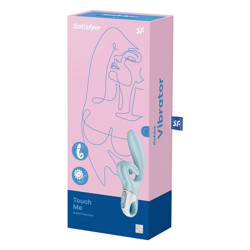 Satisfyer Touch Me 12 Functions Flexible Rabbit Vibrator - Rabbit Vibrators
