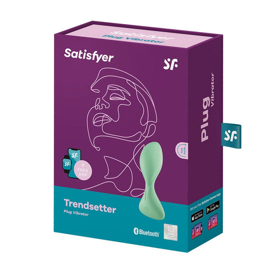 Satisfyer Trendsetter App Connected Vibrating Butt Plug - Rabbit Vibrators