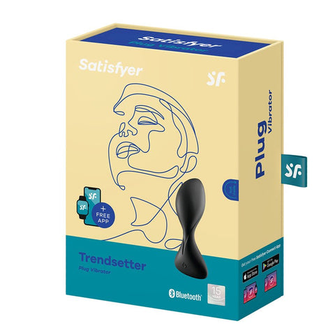 Satisfyer Trendsetter App Connected Vibrating Butt Plug - Rabbit Vibrators