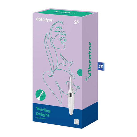 Satisfyer Twirling Delight 40 Functions Clitoral Massager - Remote Control Vibrators