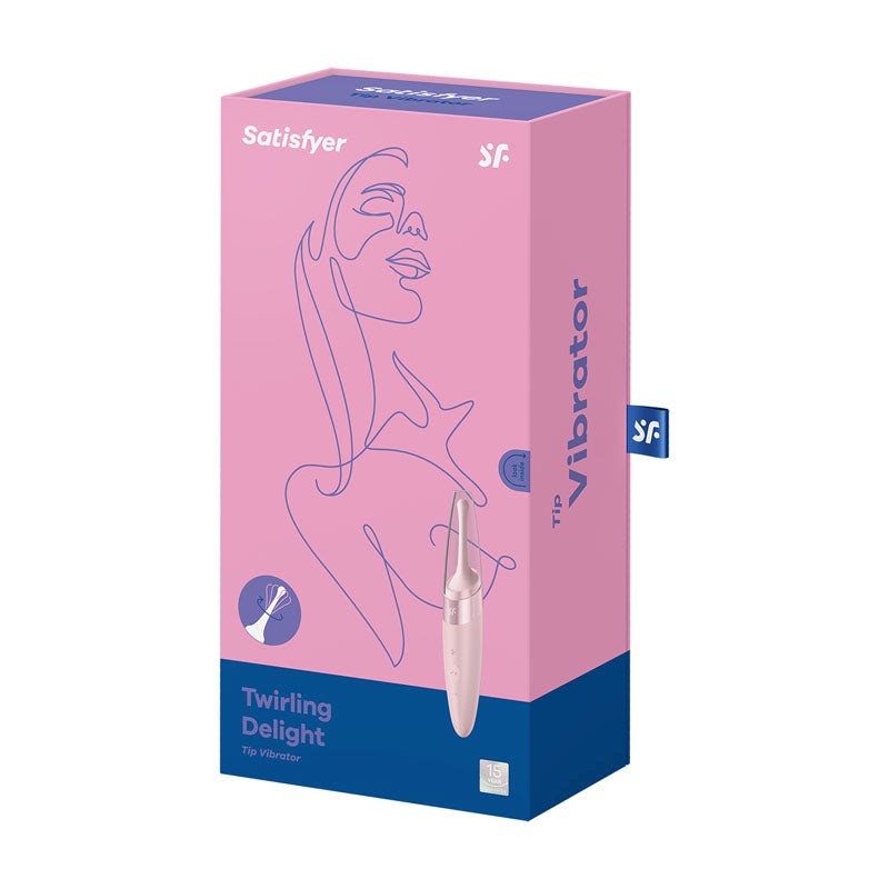 Satisfyer Twirling Delight 40 Functions Clitoral Massager - Remote Control Vibrators