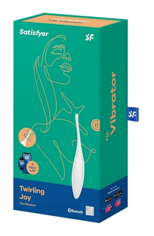 Satisfyer Twirling Joy Circulating Vibrator - Bullet Vibrators