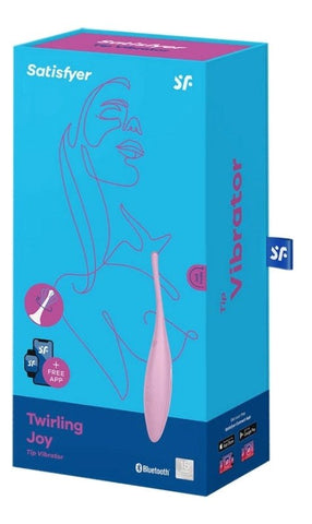 Satisfyer Twirling Joy Circulating Vibrator - Bullet Vibrators