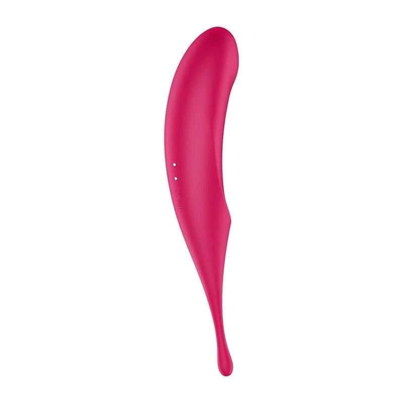 Satisfyer Twirling Pro Hybrid Air Pulse G Spot Vibrator - Clit Ticklers and Pulsators
