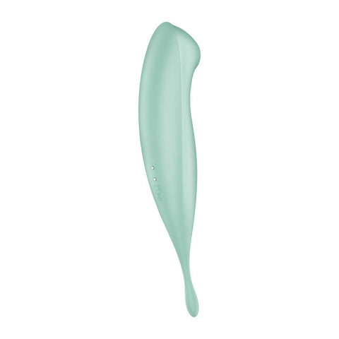 Satisfyer Twirling Pro Hybrid Air Pulse G Spot Vibrator - Remote Control Vibrators
