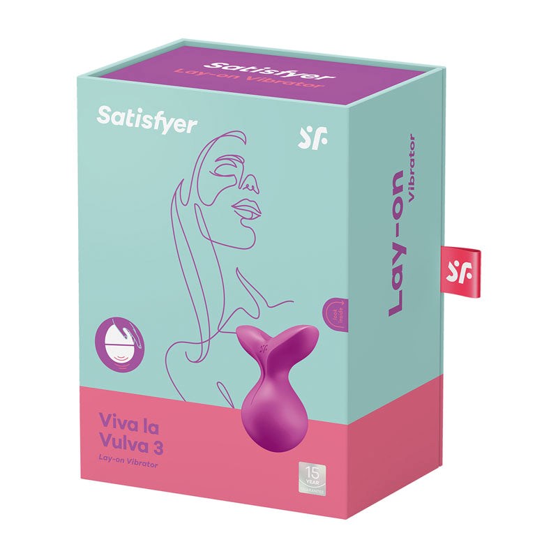 Satisfyer Viva La Vulva 3 Powerful Multi Functions Clitoral Vibrator - Body Wands