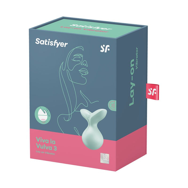 Satisfyer Viva La Vulva 3 Powerful Multi Functions Clitoral Vibrator - Body Wands