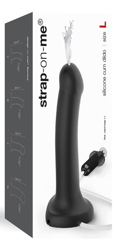 strap-on-me Silicone Cum Dildo Large - Breast and Nipple Toys