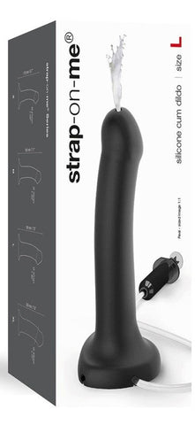 strap-on-me Silicone Cum Dildo Large - Breast and Nipple Toys
