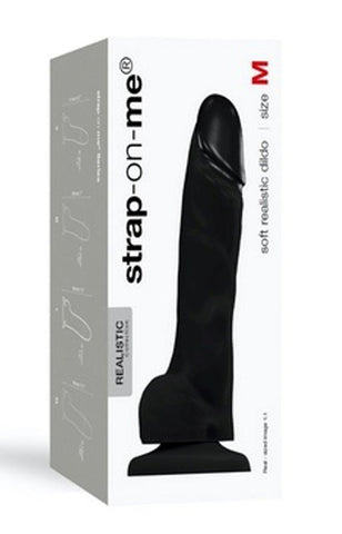 Strap-on-Me Soft Realistic Dildo Medium - Strap On Sextoys