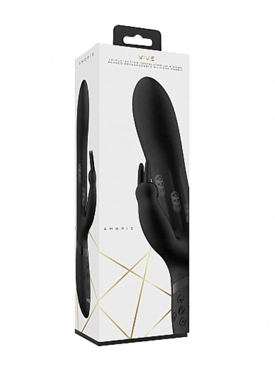 Vive Amoris Stimulating Beads Rabbit Vibrator - Rabbit Vibrators