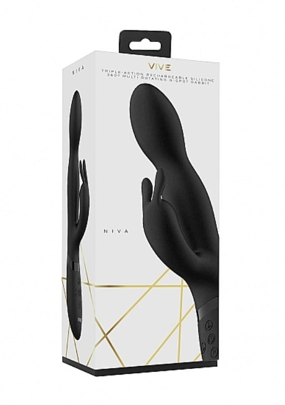 Vive Niva 360 Degrees Rabbit Vibrator - Ecstatic Sensations Await - - Rabbit Vibrators