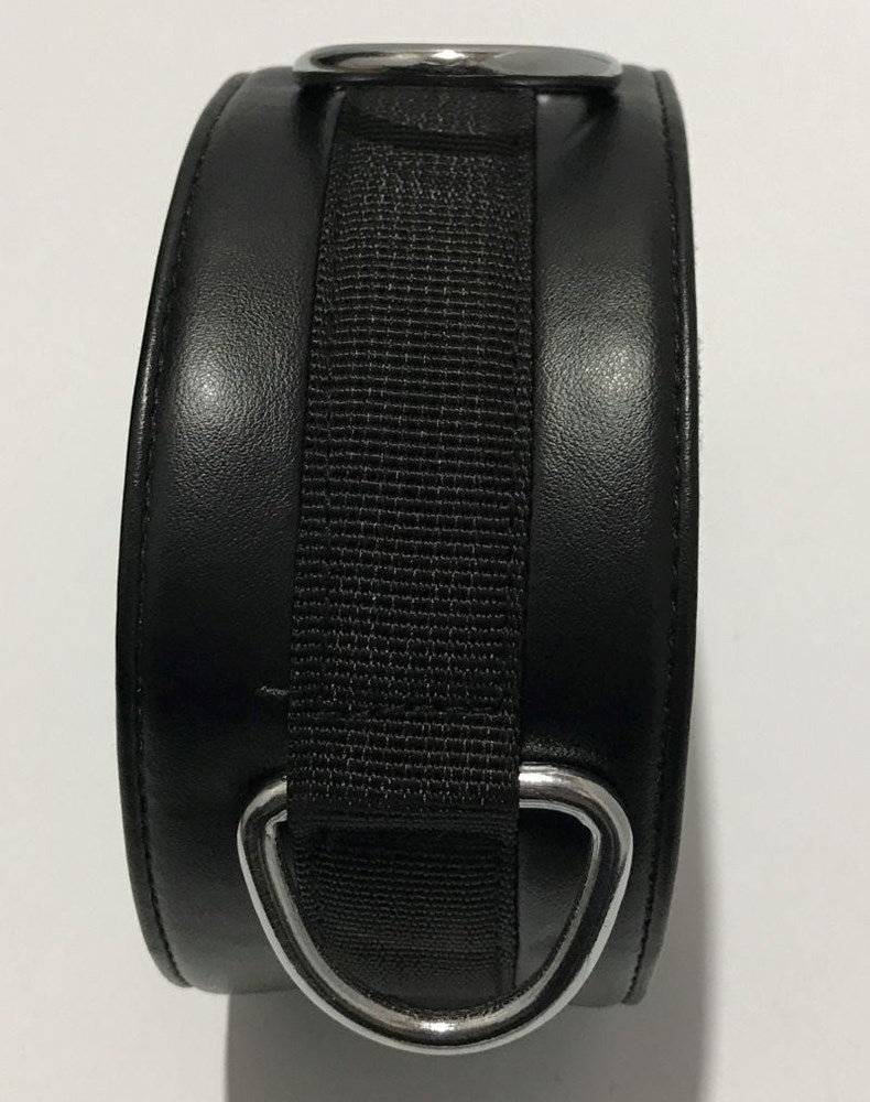 3 D Rings Bondage Collar - - Collars And Cuffs