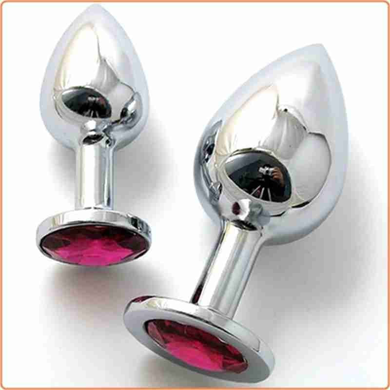 Attractive Metal Butt Plug Small - - Steel Sex Toys