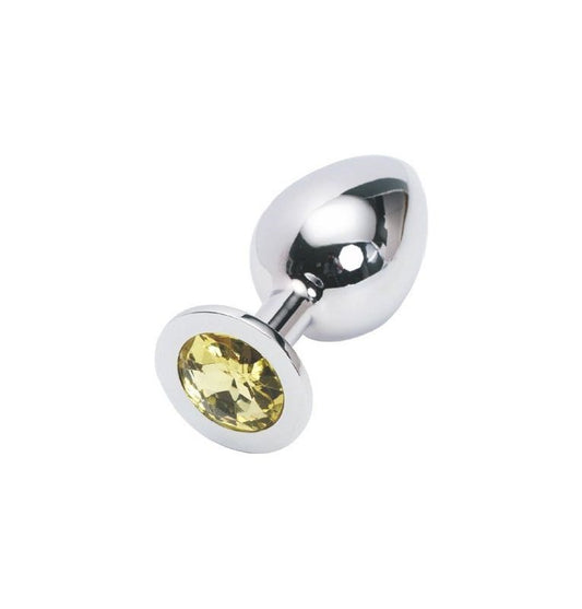 Attractive Steel Butt Plug Medium - Steel Sex Toys