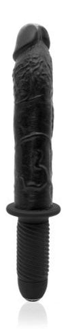 Dark Stallions 8.5 Vibrating Dong with 10 Functions - Clit Ticklers and Pulsators