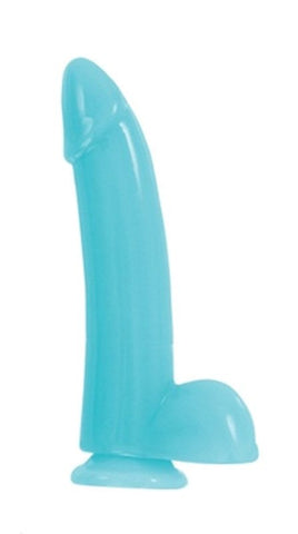 Firefly Smooth Glowing Dong 5 inch - Strap On Sextoys