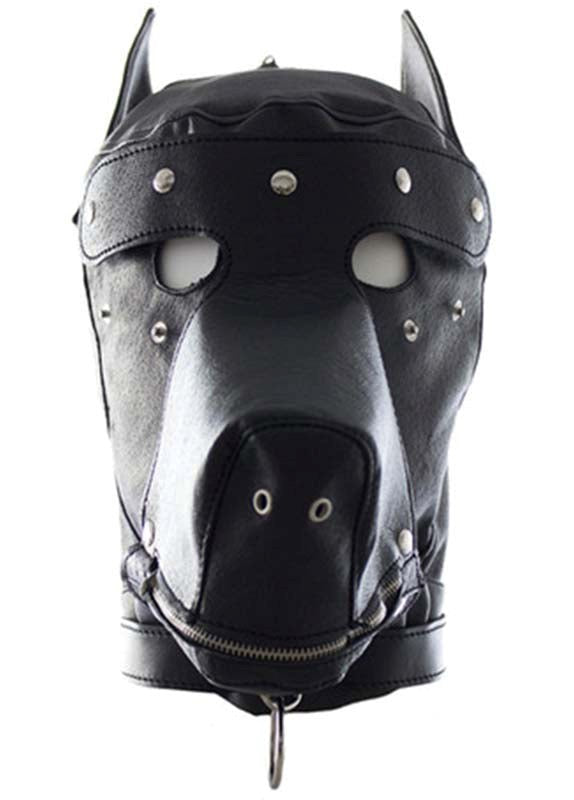 Hound Dog Hood With Detachable Blindfold - - Fancy Dress Ups