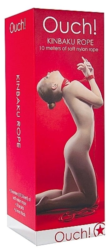 Ouch! Kinbaku Rope 10m - Cuffs and Restraints