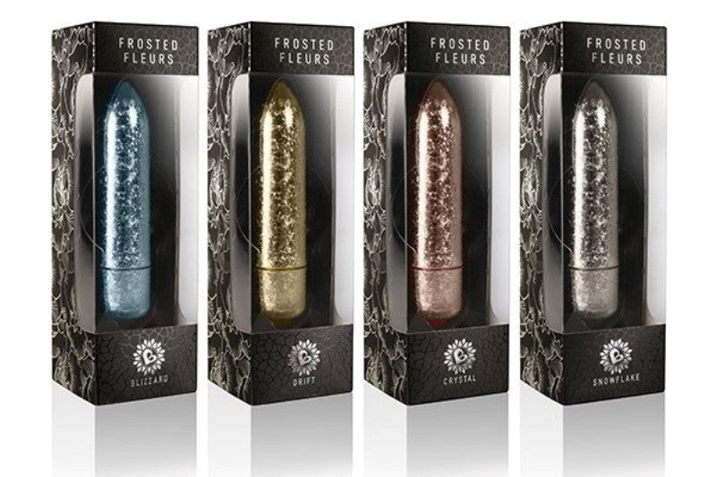 Rocks Off 120mm Frosted Fleurs - Bullet Vibrators