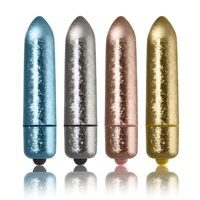 Rocks Off 120mm Frosted Fleurs - Bullet Vibrators