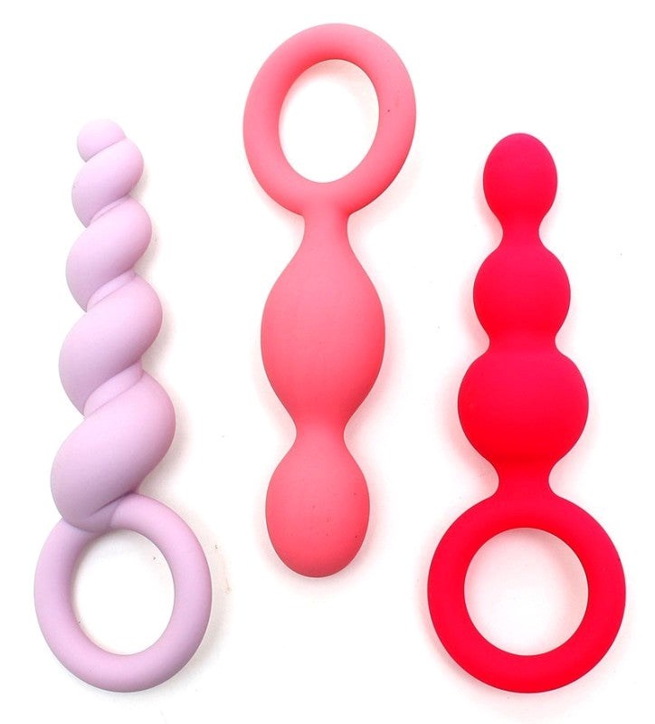 Satisfyer Booty Call Silicone Anal Plugs - Vibrator Accessories