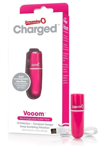 Screaming O Charged Vooom Bullet - Strap On Sextoys