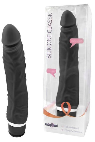 Silicone Classic Thin Veined 033 Seven Function - Vibrating Dildos
