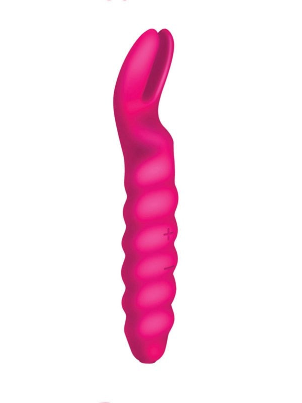 The Rabbit Ears USB Rechargeable Silicone Massager - - Clit Ticklers and Pulsators