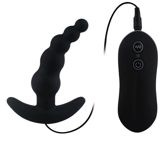 Aphrodisia Vibrating Anal Plug Beads - G-Spot Vibrators
