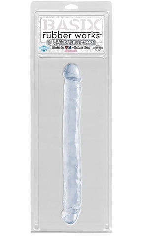 Basix 12 Inch Double Dong - Realistic Dildos