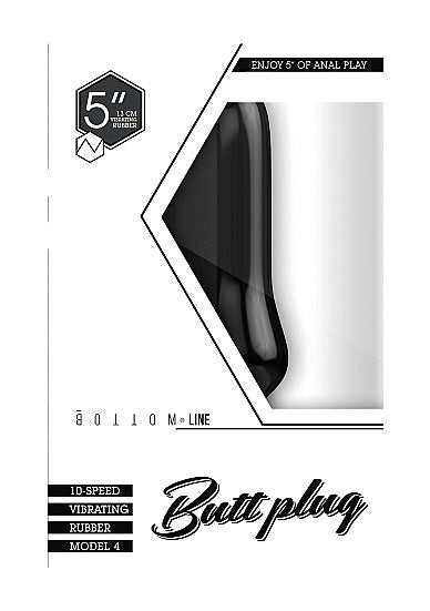 Bottom Line Vibrating Butt Plug Model 4 - - Anal Vibrators