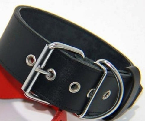 DOG Leather BDSM Collar - Fancy Dress Ups