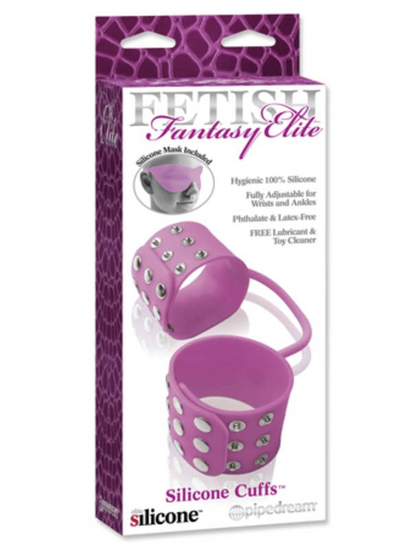 Fetish Fantasy Elite Silicone Cuffs - - Novelty Vibrators