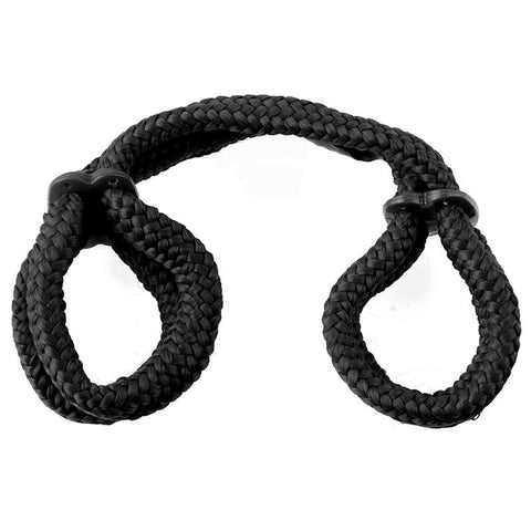 Fetish Fantasy BDSM Play Silk Rope Love Cuffs - Cuffs and Restraints
