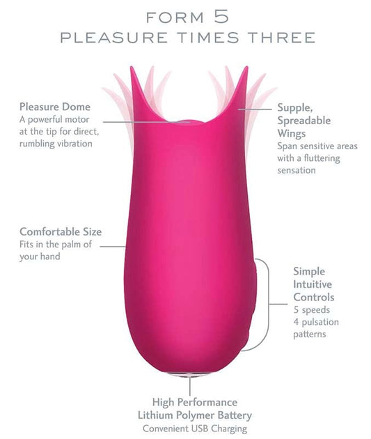 Jimmyjane Form 5 Luxury USB Rechargeable Personal Massager - Love Eggs and Kegel Exercisers