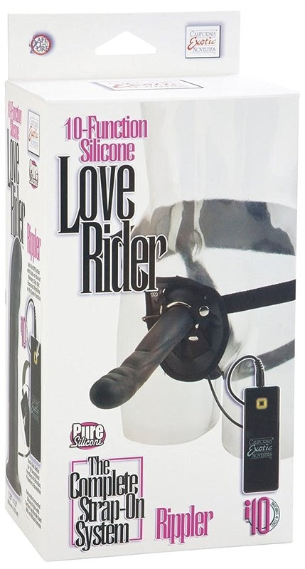 Love Rider 10 Function Rippler - - Strap On Sextoys