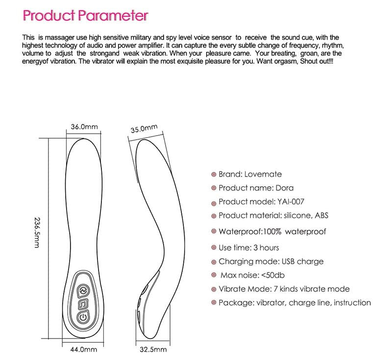 LoveMate Dora - Synced Vibrations for Immersive Pleasure - Rabbit Vibrators
