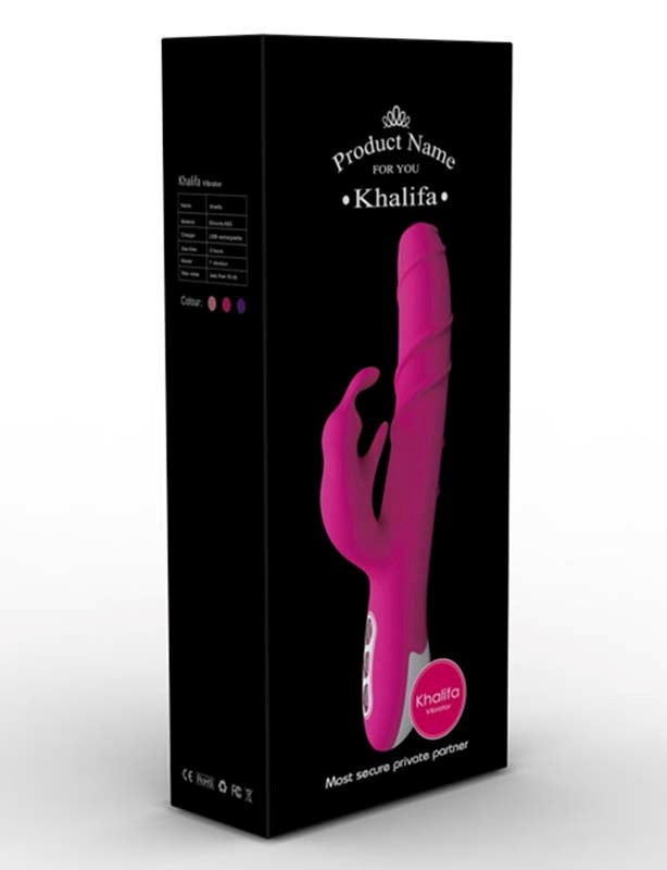 LoveMate Khalifa Rotating Rabbit Vibe - - Butt Plugs