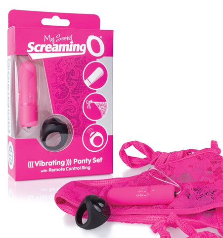 My Secret ScreamingO Remote Control Panty Vibe - Clit Ticklers and Pulsators