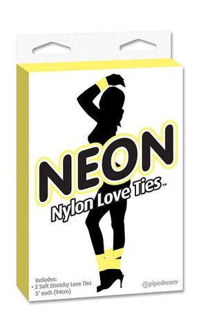 Neon Love Ties - Collars and Leads