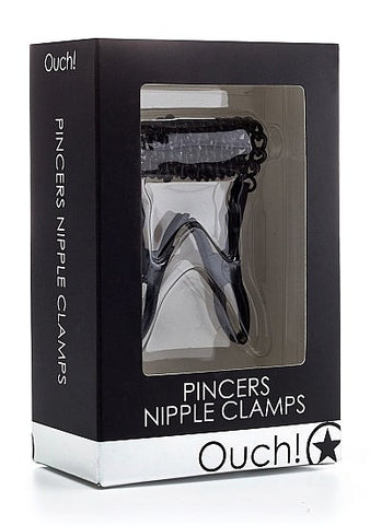 Ouch Pincers Nipple Clamps - Breast and Nipple Toys