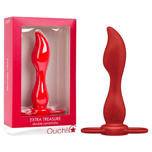 Ouch! Extra Treasure Strap-On - G-Spot Vibrators