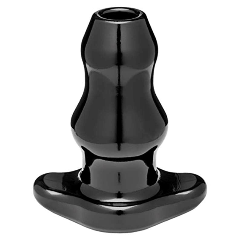 Perfect Fit Double Tunnel Plug X-large - - Steel Sex Toys